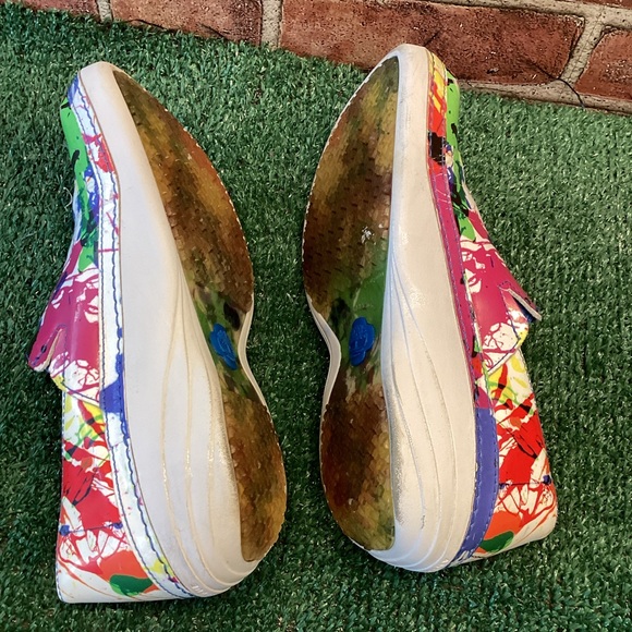 Timberland Pro Womens Splatter Paint work clogs size 6.5 - Picture 5 of 8